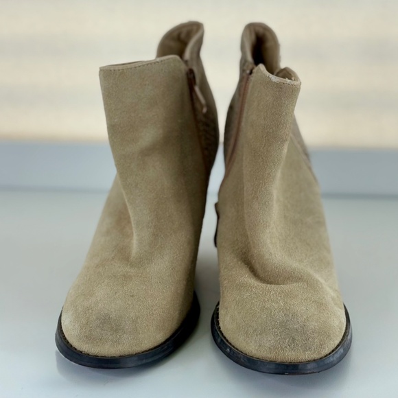 Very Volatile Suede Booties - Picture 2 of 4